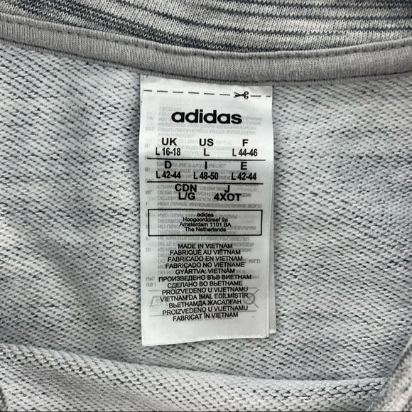 Adidas Cropped Essentials Light Weight Sweatshirt - Picture 9 of 10